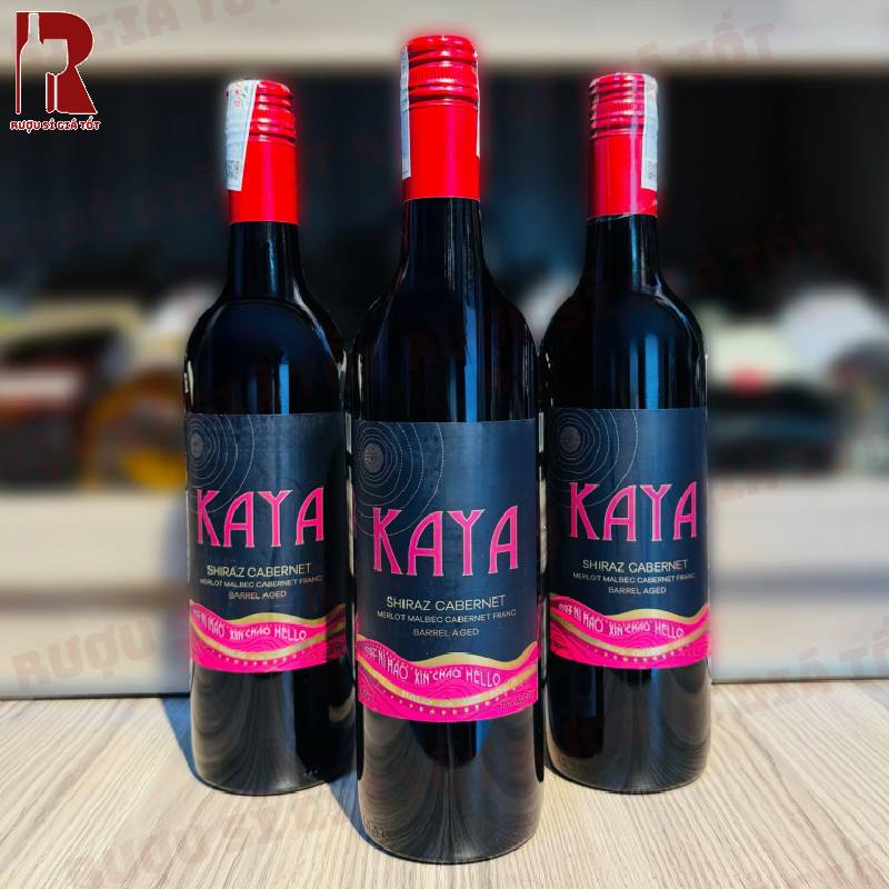 Rượu Vang Úc Đỏ Kaya Shiraz Cabernet