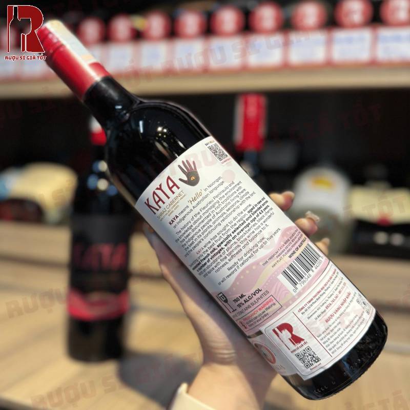 Rượu Vang Đỏ Kaya Shiraz Cabernet