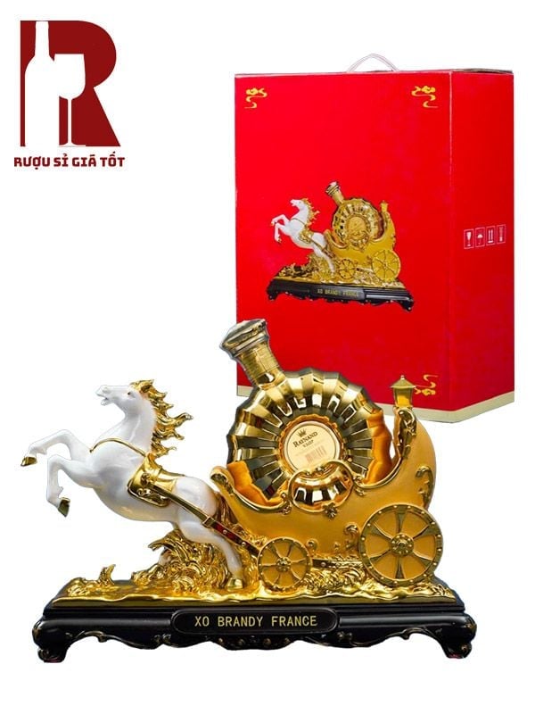 Kệ XO Brandy France - Rượu Linh Vật Ngựa
