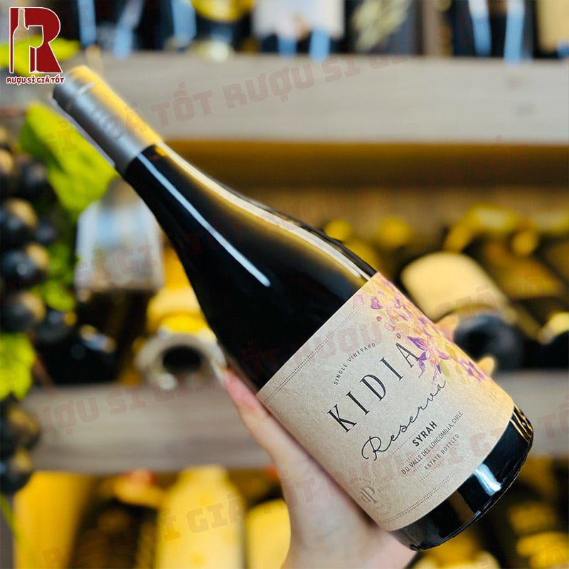 Rượu vang Kidia Reserva nhập khẩu chính hãng