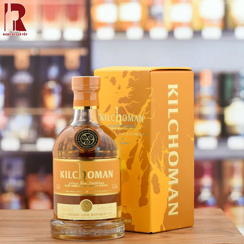 Rượu Kilchoman Cognac Cask Matured nhập khẩu