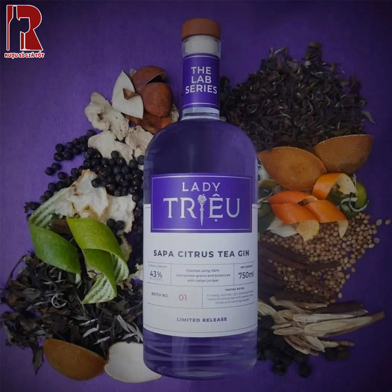 Pha Chế Gin Lady Triệu Sapa Citrus Tea