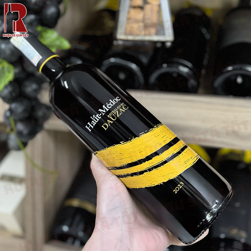 Rượu Vang Pháp Đỏ Le Haut-Medoc Revealed By Chateau Dauzac thanh lịch và tinh tế
