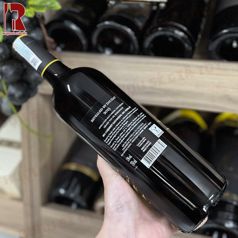 Rượu Vang Pháp Đỏ Le Haut-Medoc Revealed By Chateau Dauzac thanh lịch, mạnh mẽ, chuẩn vị vang Pháp cổ điển