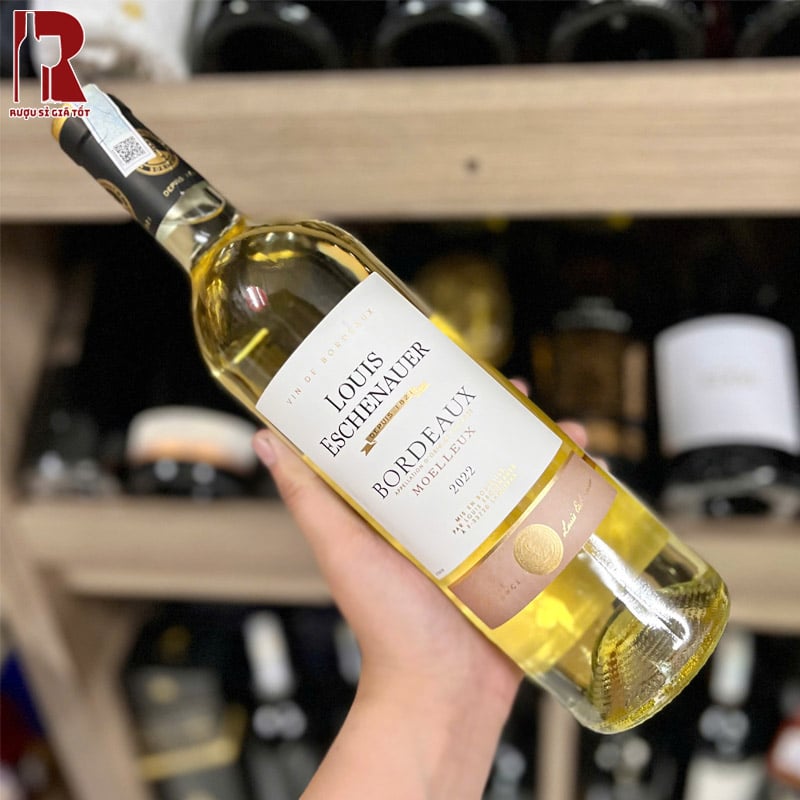 Rượu Vang Pháp Ngọt Louis Eschenauer Bordeaux Moelleux nhập khẩu giá rẻ