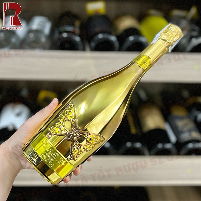 Rượu Vang Nổ Louis Le Vau Sparkling Gold nhập khẩu giá rẻ