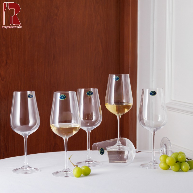 Ly Rượu Vang Trắng Crystal Bohemia Strix Giá Mới Nhất