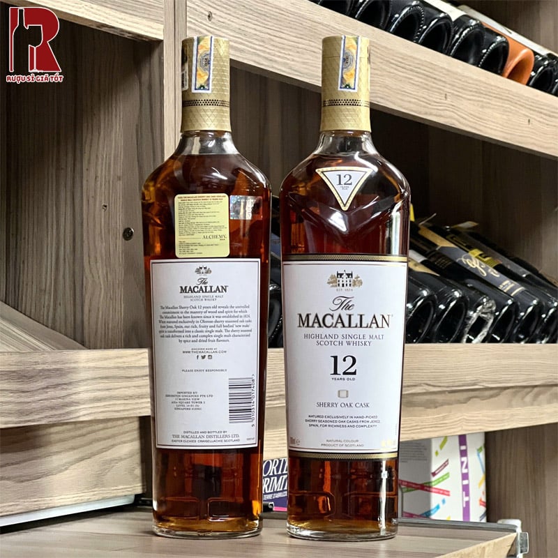 Macallan 12 Năm Sherry Oak