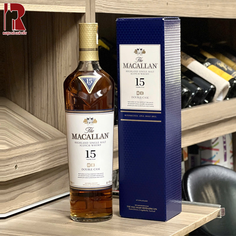 Rượu Macallan 15 Năm Double Cask
