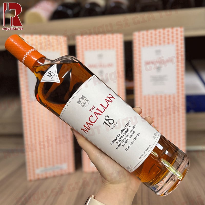 Rượu Macallan 18 Năm Colour Collection Nhập Khẩu Chính Hãng