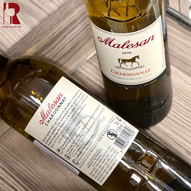 Rượu Vang Malesan VDP Chardonnay