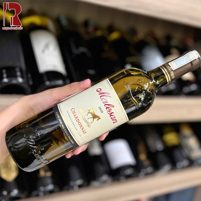 Rượu Vang Pháp Malesan VDP Chardonnay
