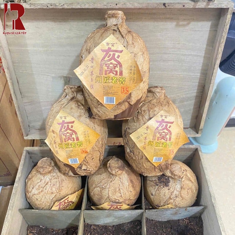 Rượu Mao Đài Ủ Trấu 35 Năm Chính Hãng
