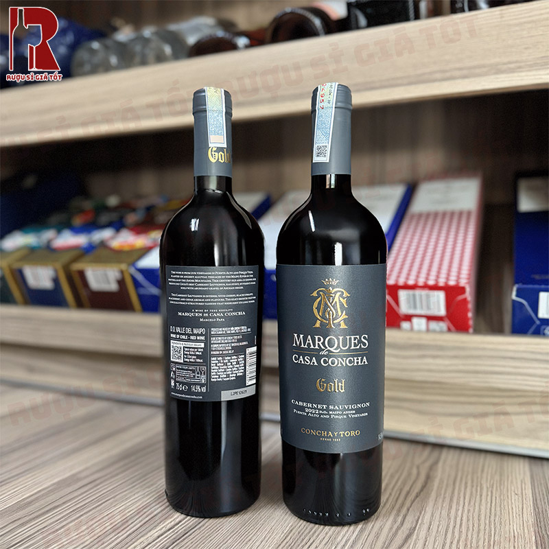 Rượu Vang Chile Đỏ Concha Y Toro Marques De Casa Concha Gold tôn vinh các giá trị truyền thống và di sản của hãng