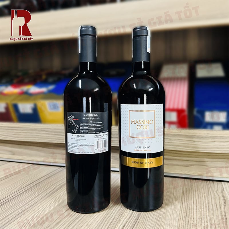 Mua Rượu Vang Ý Đỏ Massimo Gori Uy Tín