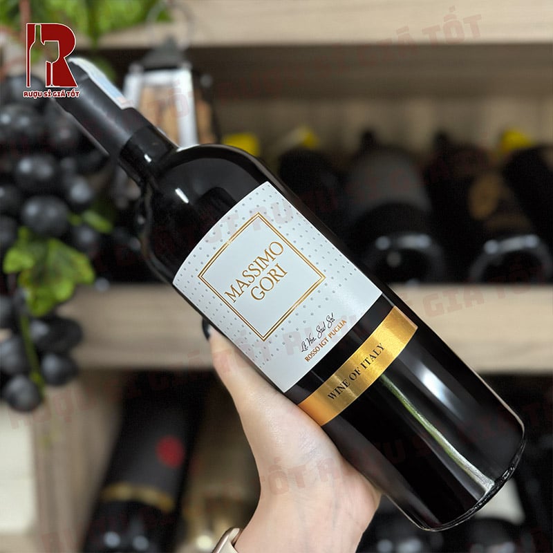 Rượu Vang Ý Đỏ Massimo Gori Cao Cấp