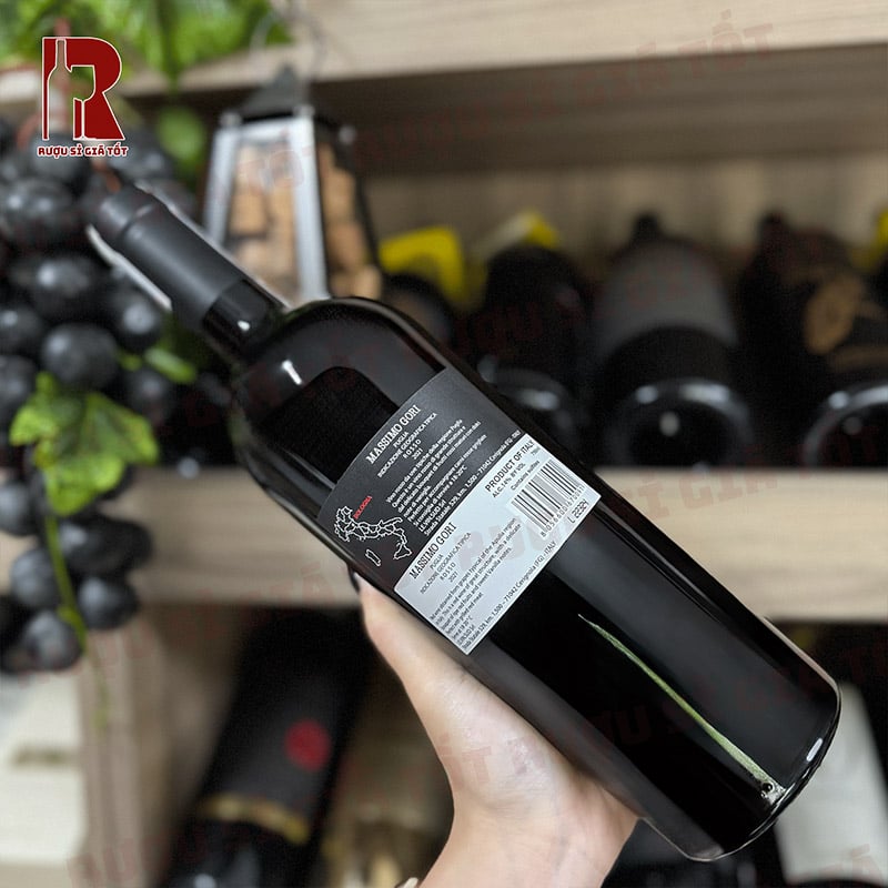 Rượu Vang Ý Đỏ Massimo Gori Giá Tốt Nhất