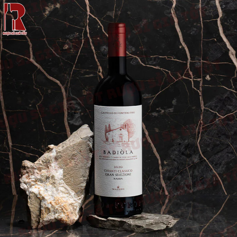 Rượu Vang Ý Đỏ Mazzei Badiola Chianti Classico Gran Selezione Radda nhập khẩu chính hãng