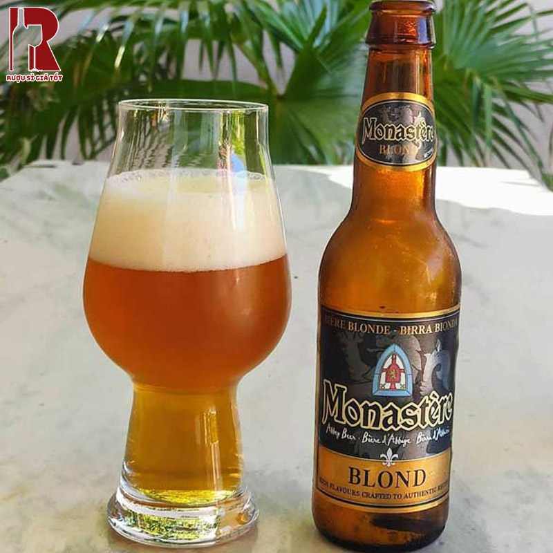 Bia Pháp Monastere Blond nhập khẩu chính hãng giá tốt