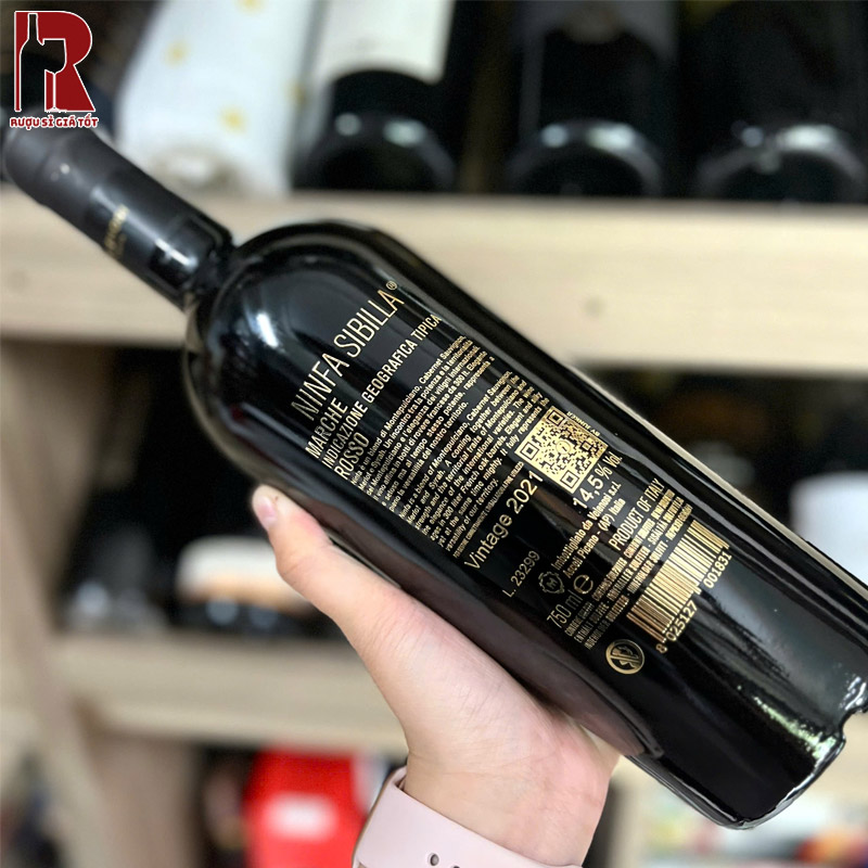 Rượu Vang Ý Đỏ Ninfa Gold Marche giá rẻ chính hãng