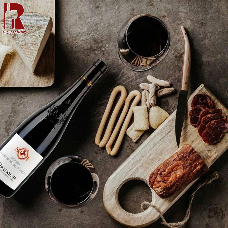 Mua Rượu Vang Pháp Đỏ Joseph Verdier Domaine de la Seigneurie des Tourelles Saumur Rouge