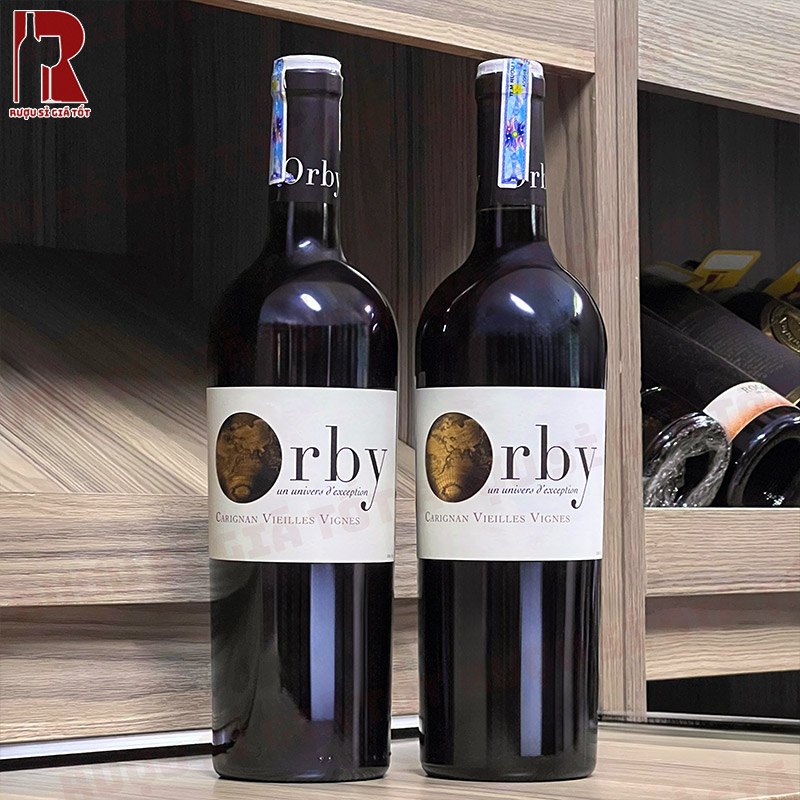 Rượu Vang Pháp Đỏ Orby N8 Carignan Vieilles Vignes nhập khẩu
