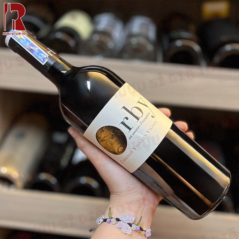 Rượu Vang Pháp Đỏ Orby N8 Carignan Vieilles Vignes nhập khẩu giá rẻ