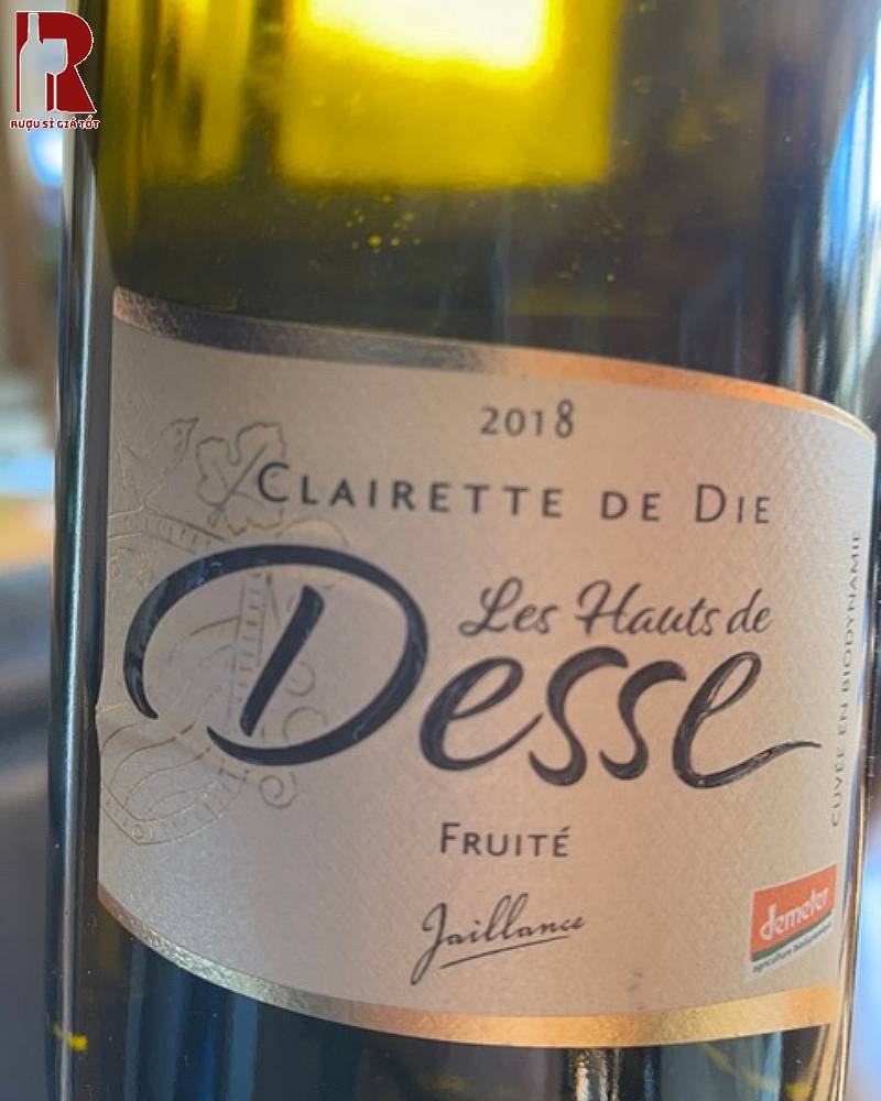 Rượu Vang Nổ Maison Jaillances Les Hauts de Desse Clairette Die Fruite Giá Bao Nhiêu?