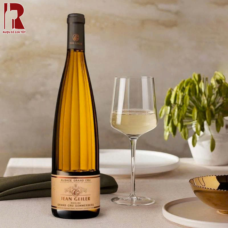 Mua Rượu Vang Pháp Trắng Jean Geiller Sommerberg Grand Cru Riesling Alsace