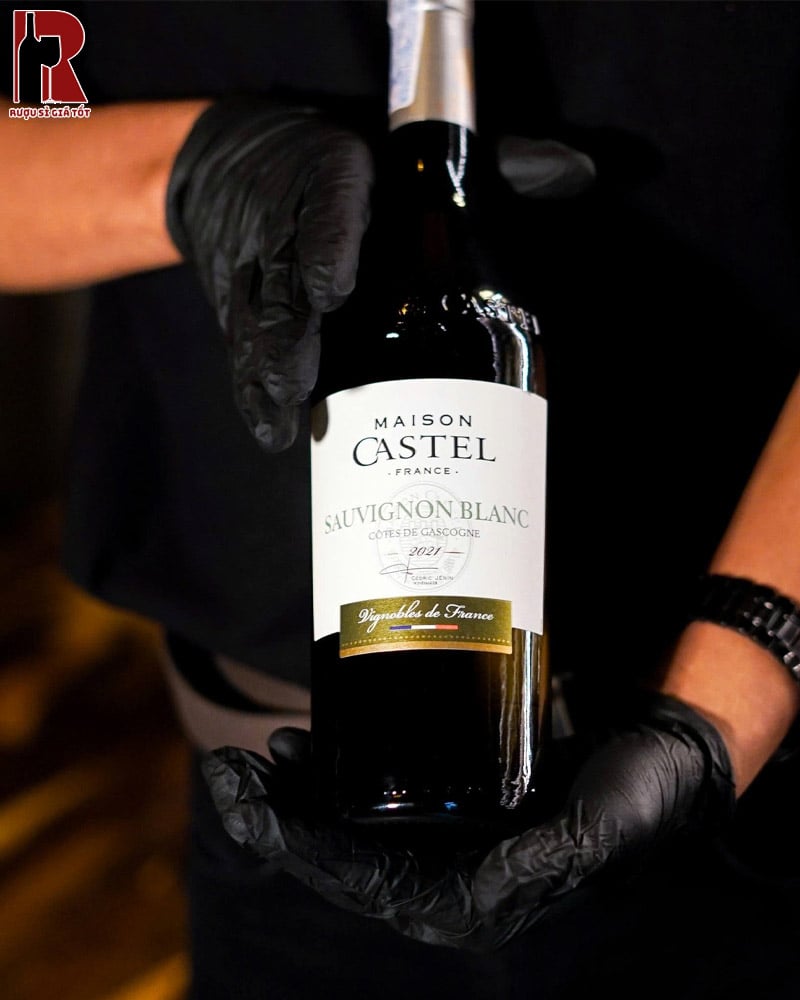 Rượu Vang Pháp Trắng Maison Castel Sauvignon Blanc IGP Cotes De Gascogne Giá Tốt