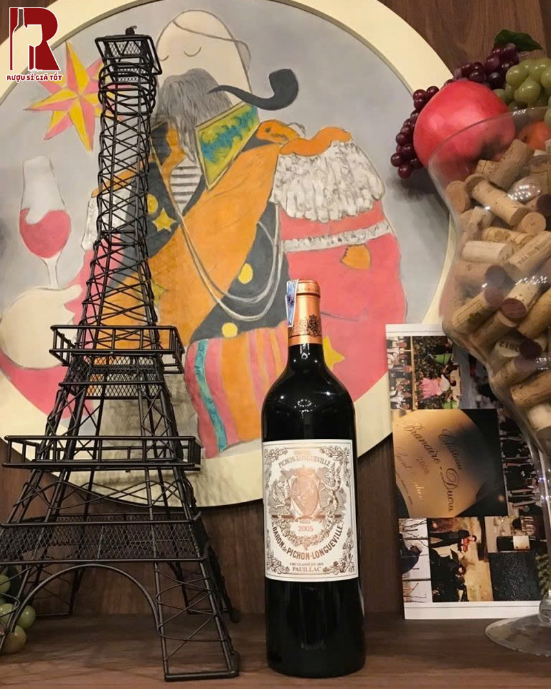 Giá Rượu Vang Pháp Đỏ Chateau Pichon Longueville Baron Pauillac 2eme Grand Cru Classe