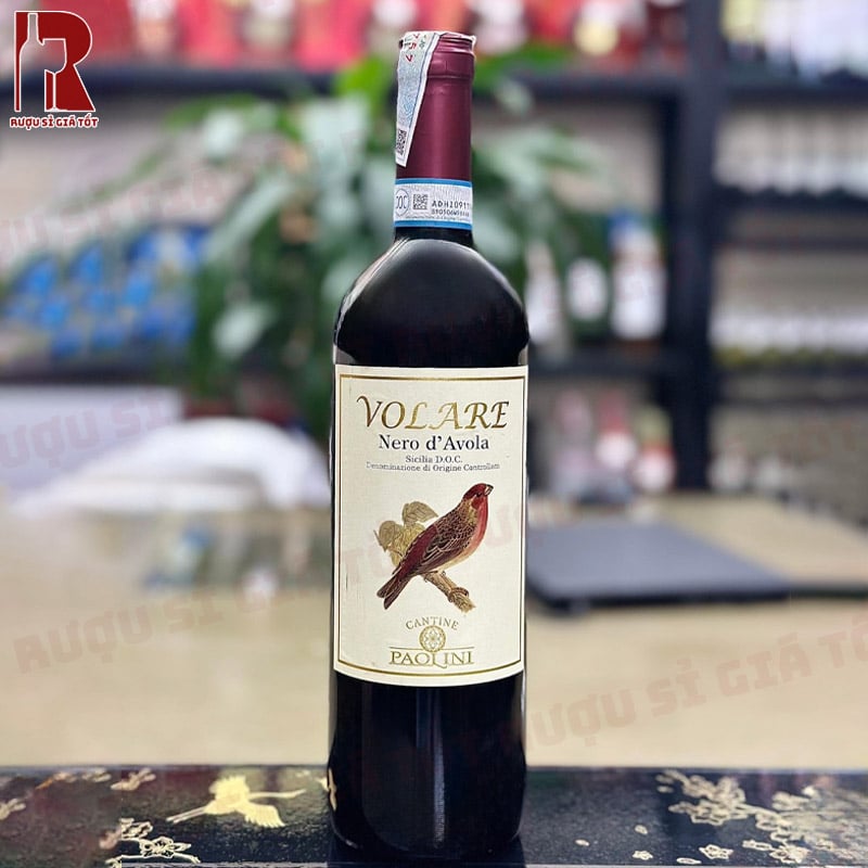 Rượu Vang Ý Đỏ Paolini Volare Nero D'Avola nhập khẩu