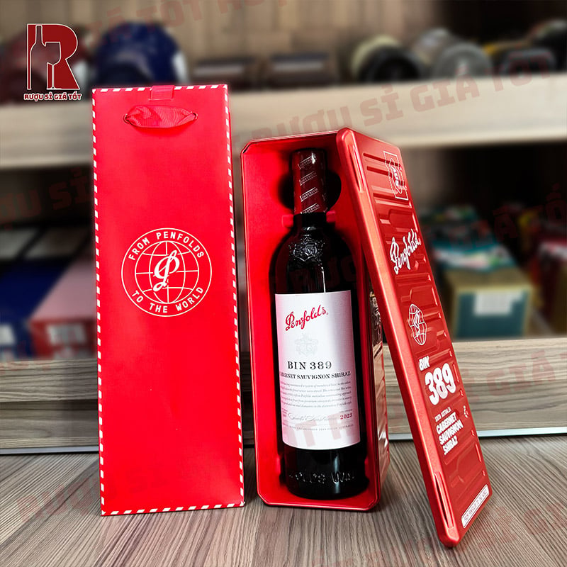 Giá rượu vang Penfolds Bin 389 Cabernet Shiraz bao nhiêu?