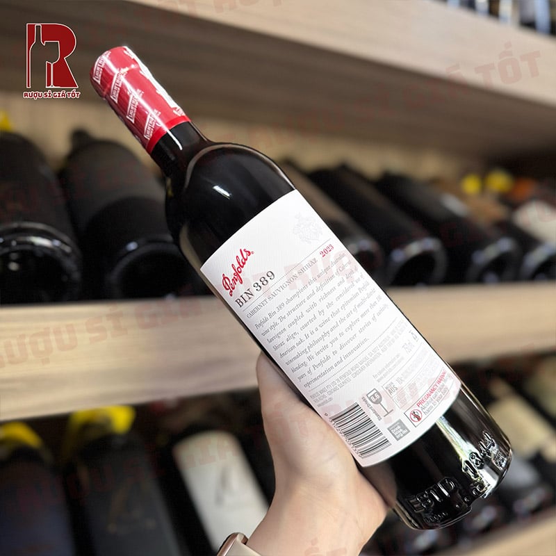 Rượu vang Penfolds Bin 389 Cabernet Shiraz nhập khẩu chính hãng