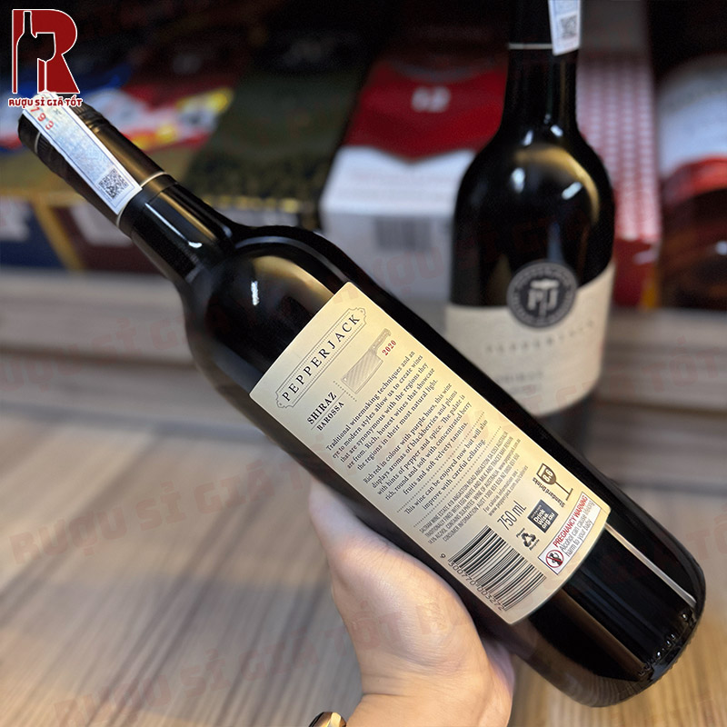 Rượu Vang Úc Đỏ Pepper Jack Shiraz Barossa Valley bao nhiêu độ?