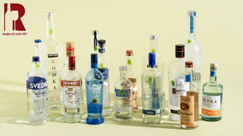 Phân loại các dòng rượu vodka hiện nay