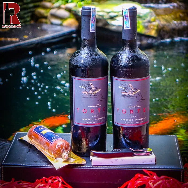 Mua Rượu Vang Chile Đỏ Muelle Tortel Cabernet Sauvignon Chất Lượng Tại ViệT Nam