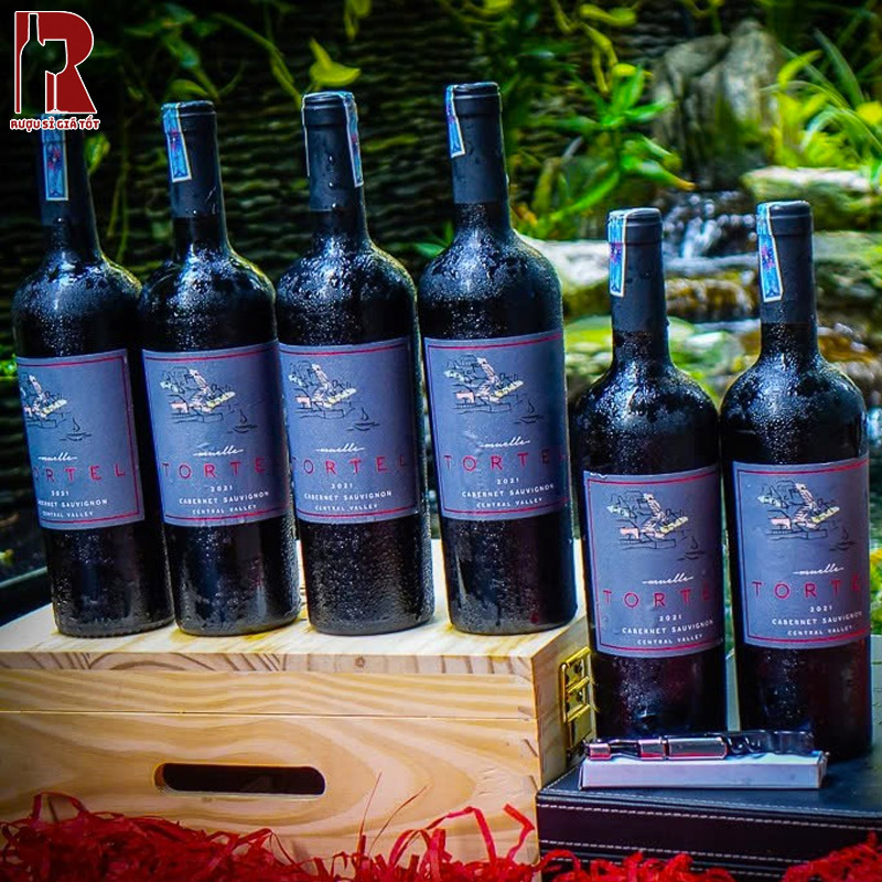 Rượu Vang Chile Đỏ Muelle Tortel Cabernet Sauvignon Nhập Khẩu