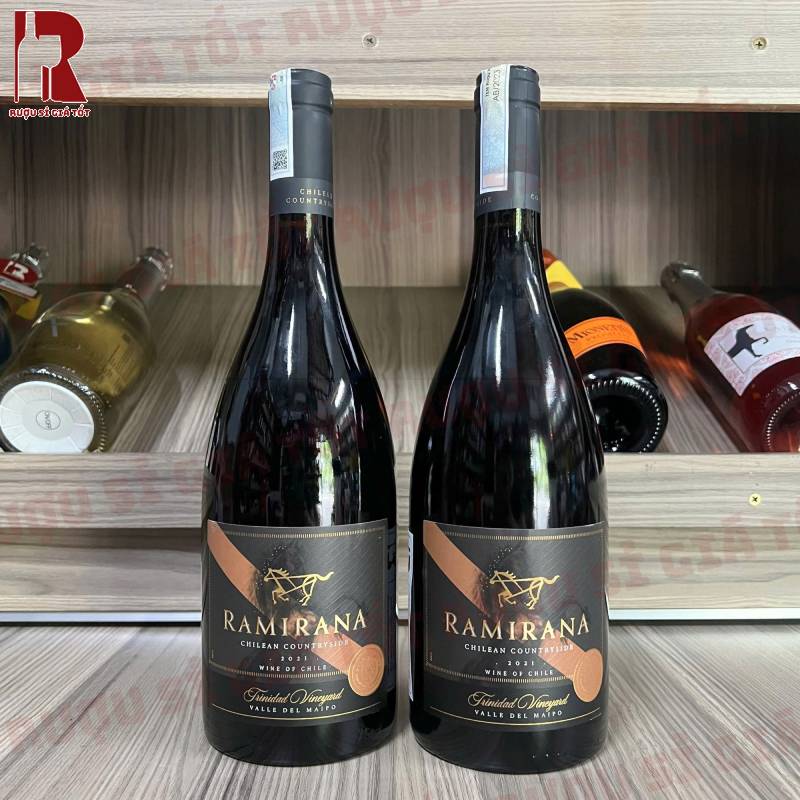 Rượu Vang Chile Đỏ Ramirana Trinidad Vinyard
