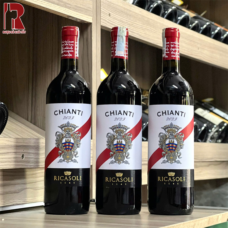 Mua Rượu Vang Ý Đỏ Ricasoli Chianti DOCG Nhập Khẩu