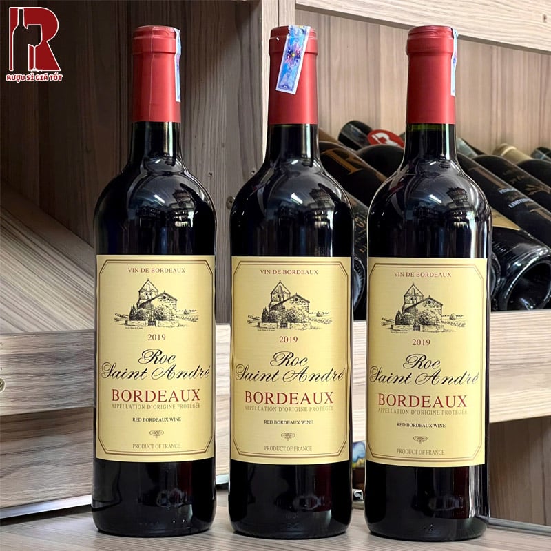 Mua Rượu Vang Pháp Đỏ Roc Saint Andre Bordeaux Chính Hãng