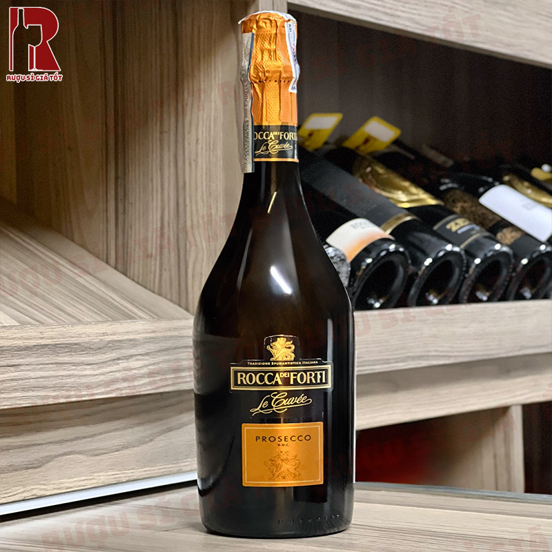 Rượu Vang Nổ Rocca Dei Forti Le Cuvee Prosecco DOC nhập khẩu