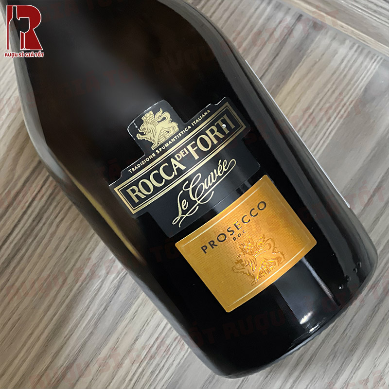 Rượu Vang Nổ Rocca Dei Forti Le Cuvee Prosecco DOC nhập khẩu giá rẻ chính hãng