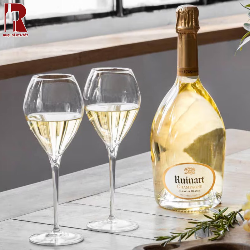 Champagne Ruinart Blanc De Blancs nhập khẩu