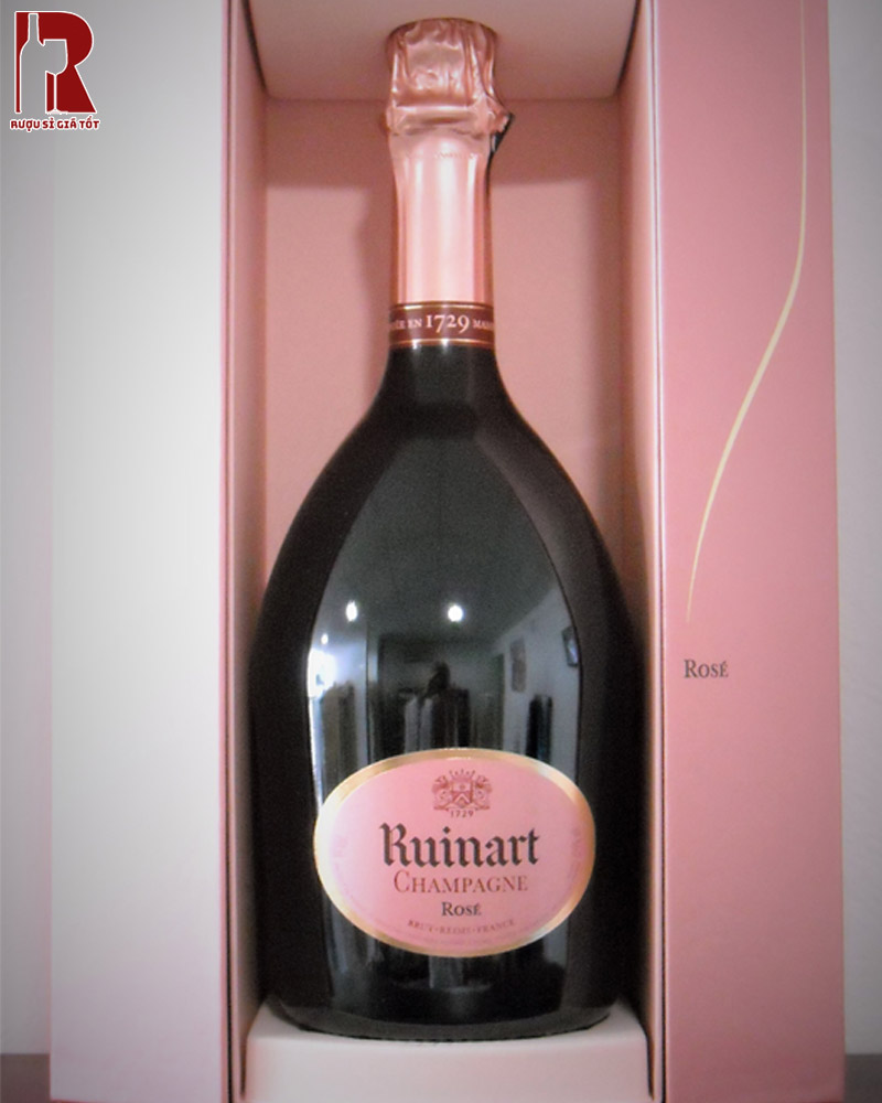 Champagne Ruinart Rose nhập khẩu chính hãng giá rẻ