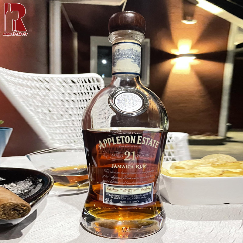 Rượu Rum Appleton Estate 21 Năm nhập khẩu chính hãng