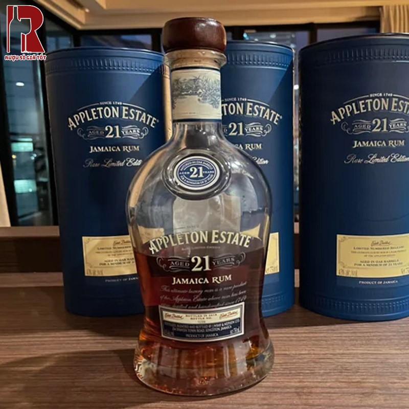 Rượu Rum Appleton Estate 21 Năm nhập khẩu chính hãng giá rẻ