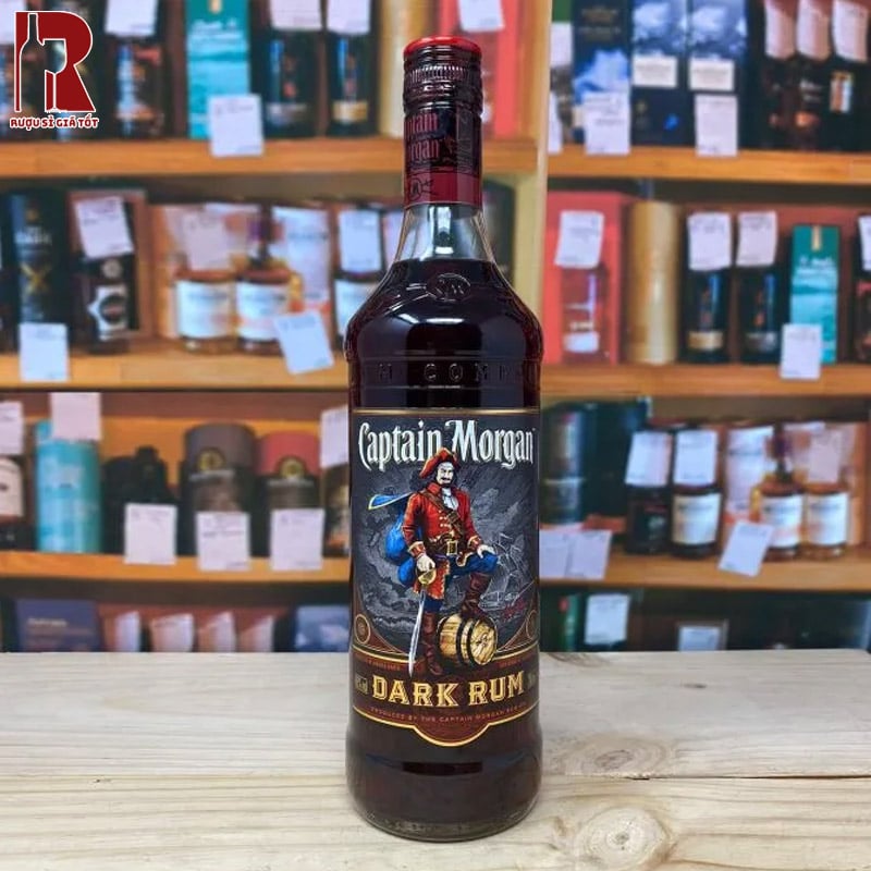 Rượu Rum Captain Morgan Dark nhập khẩu