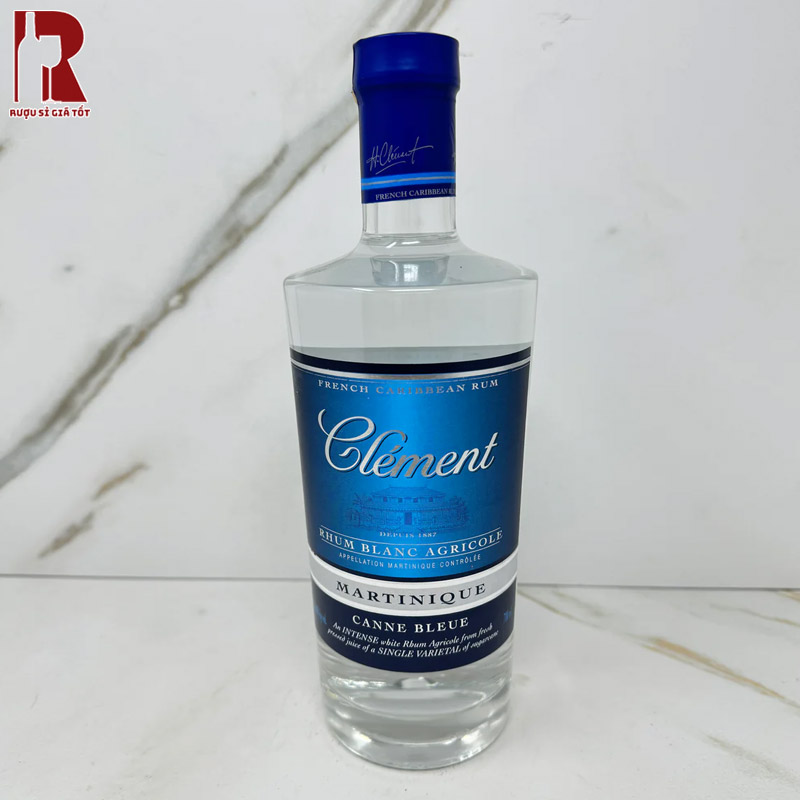 Rượu Rum Clement Canne Bleue Blanc Agricole Martinique nhập khẩu chính hãng