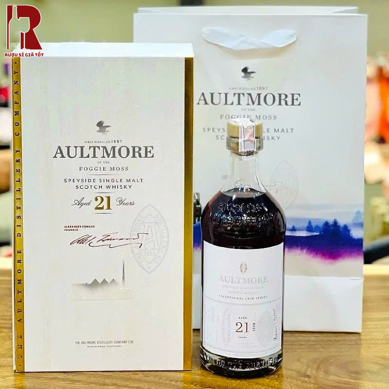 Mua Rượu Aultmore 21 Năm - Hộp Quà Tết